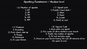 Spanking Punishment / Medium level