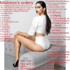 Mistress's orders