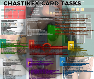 Chastikey Card Tasks
