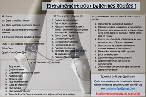 Entrainement pour ballerines godées [FR]