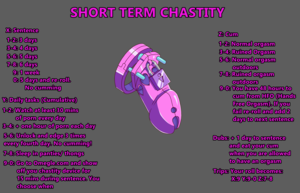 Short term chastity