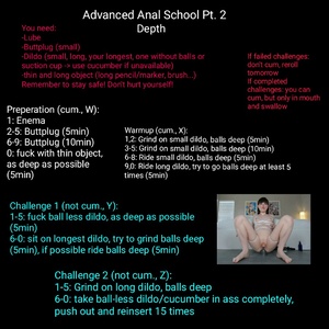 Advanced Anal School Pt. 2