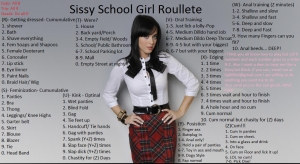 Sissy School Girl Roulette