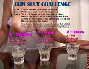 Cum Slut Challenge
