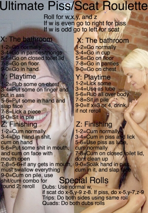 Ultimate Piss and Scat roulette