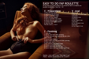 Easy to do fap roulette