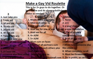 Make a Gay Vid Roulette Brad