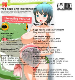 Frog Rape and Impregnation