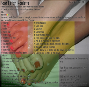 Foot Fetish Roulette