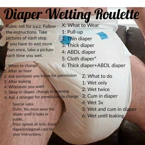 Diaper Wetting Roulette 