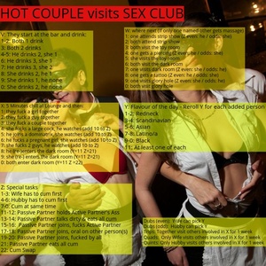 Hot Couple at Sex Club