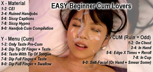 Easy Beginner Cum Lovers