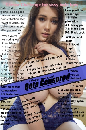 Censor your porn collection loser