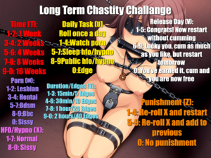 Long Term Chastity Challenge 