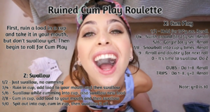 Ruined Cum Play Roulette