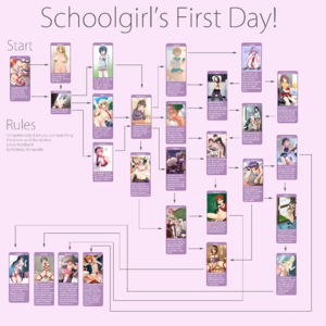 Schoolgirl's First Day!
