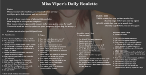 Miss Viper's Daily Roulette