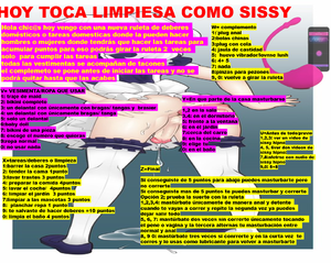 RULETA SISSY LIMPIEZA DOMESTICA (SENCILLO) [ES]