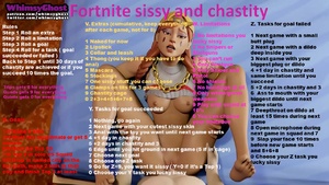 Fortnite sissy and chastity
