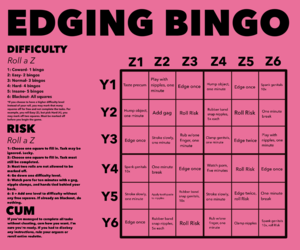 Edging Bingo