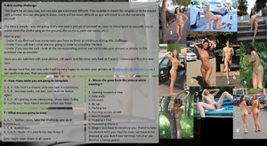Easy public nudity challenge