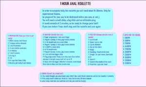 1 hour Anal Roulette