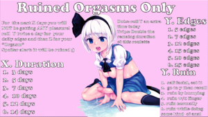 Ruined Orgasms Only