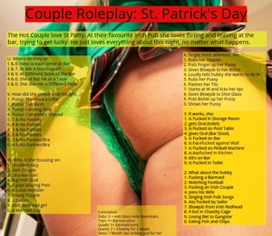 St. Patrick's Day Hot Couple