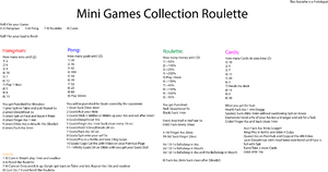 Minigames Roulette