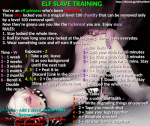 Elf Slave Training