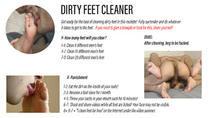 DIRTY FEET CLEANER