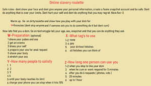 Online slave roulette