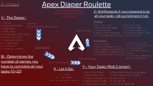 Apex Diaper Roulette