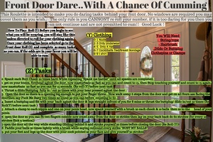 Front Door With a Chance of Cumming 