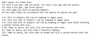 Dirtiest Diaper Dice Game (v2)