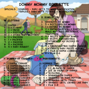 Dommy Mommy Roulette