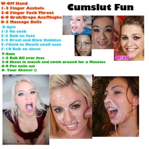 Cumslut fun