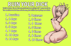 Ruin your dick multiple orgasms limp