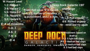 Deep Rock Galactic CBT challenge