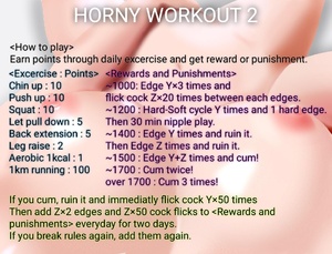 Horny workout 2