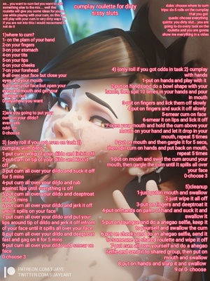cumplay roulette for dirty sissy sluts