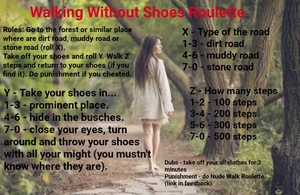 Walking Without Shoes Roulette