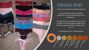 Panties thief