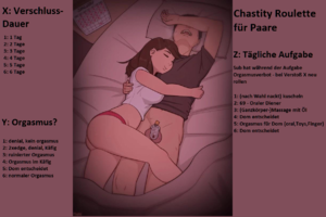 Chastity Roulette für Paare [GE]