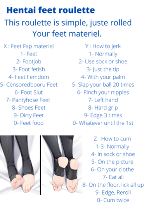 Hentai feet roulette