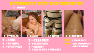 Extremely easy fap roulette