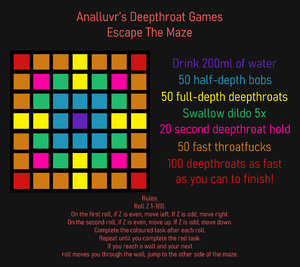 Analluvr's Deepthroat Games Escape The Maze