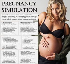 Pregnancy Simulation