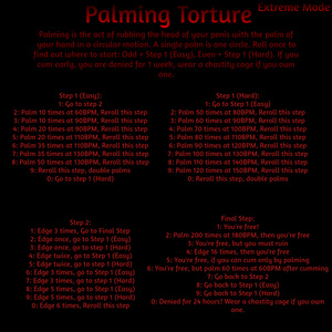 Palming Torture Extreme Mode