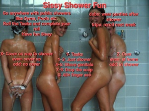 Sissy Shower Fun